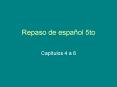Repaso de espa PowerPoint PPT Presentation