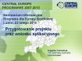 CENTRAL EUROPE PROGRAMME 2007-2013 PowerPoint PPT Presentation