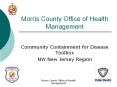 Community Containment for Disease Toolbox PowerPoint PPT Presentation