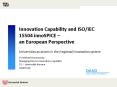 Innovation Capability and ISO/IEC 15504 innoSPICE  PowerPoint PPT Presentation