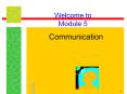 Welcome to Module 5 PowerPoint PPT Presentation