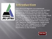 Performance Brazilian Jiu Jitsu