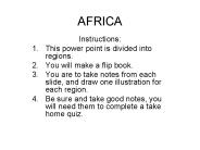AFRICA