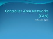 Controller Area Networks (CAN)