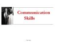 Communication Skills PowerPoint PPT Presentation