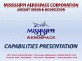 MISSISSIPPI AEROSPACE CORPORATION AIRCRAFT DESIGN PowerPoint PPT Presentation