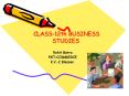 CLASS-12th BUSINESS STUDIES PowerPoint PPT Presentation