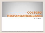 COLEGIO HISPANOAMERICANO