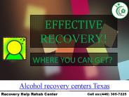 Recovery Help Rehab Center | alcohol recovery centers Texas