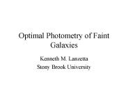 Optimal Photometry of Faint Galaxies