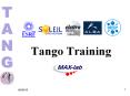 Tango Training PowerPoint PPT Presentation
