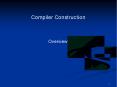 Compiler Construction PowerPoint PPT Presentation