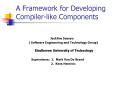 A Framework for Developing Compiler-like Components PowerPoint PPT Presentation