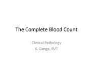 The Complete Blood Count