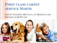 First Class carpet cleaner Seattle service