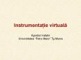 Instrumentatie virtuala PowerPoint PPT Presentation