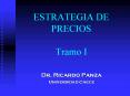 ESTRATEGIA DE PRECIOS Tramo I PowerPoint PPT Presentation