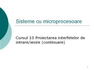 Sisteme cu microprocesoare