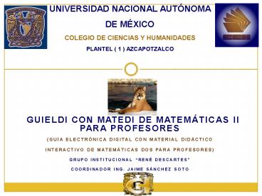 guIELDI CON MATEDI DE matem