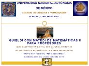 guIELDI CON MATEDI DE matem