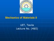 Mechanics of Materials II