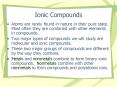 Ionic Compounds PowerPoint PPT Presentation