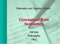 Philosophy and Cognitive Science PowerPoint PPT Presentation