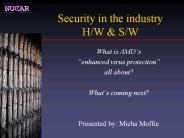 Security in the industry H/W