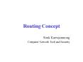Routing Concept PowerPoint PPT Presentation