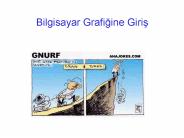 Bilgisayar Grafigine Giris