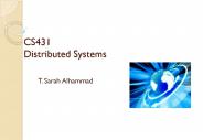 CS431 Distributed Systems