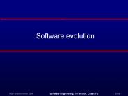 Software evolution
