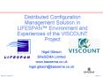 Distributed Configuration Management Solution in LIFESPAN PowerPoint PPT Presentation
