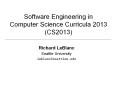 Software Engineering in PowerPoint PPT Presentation