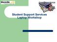 Student Support Services Laptop Workshop PowerPoint PPT Presentation