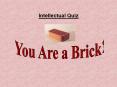 Intellectual Quiz PowerPoint PPT Presentation