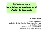 J. Blanco Nieto Departamento de Did