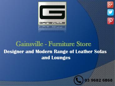 Designer Leather Lounges and Sofas