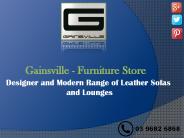 Designer Leather Lounges and Sofas