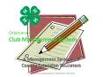 Oklahoma 4-H Club Management System PowerPoint PPT Presentation