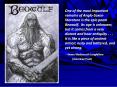 One of the most important remains of Anglo-Saxon literature is the epic poem Beowulf. Its age is unknown; but it comes from a very distant and hoar antiquity . . . It is like a piece of ancient armor; rusty and battered, and yet strong. PowerPoint PPT Presentation