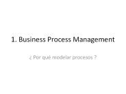 1. Business Process Management