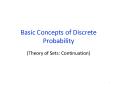 Basic Concepts of Discrete Probability PowerPoint PPT Presentation