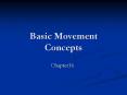 Basic Movement Concepts PowerPoint PPT Presentation