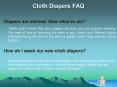 Reusbale Cloth Diapers PowerPoint PPT Presentation
