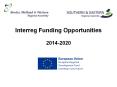 Interreg Funding Opportunities  2014-2020 PowerPoint PPT Presentation