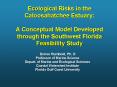 Ecological Risks in the Caloosahatchee Estuary:  A Conceptual Model Developed through the Southwest Florida Feasibility Study PowerPoint PPT Presentation