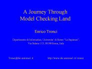 A Journey Through Model Checking Land