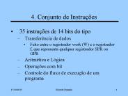 4. Conjunto de Instru