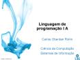 Linguagem de programa PowerPoint PPT Presentation
